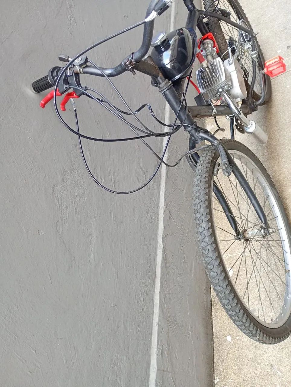 Bicicleta motorizada 80cc nova . - Foto 4