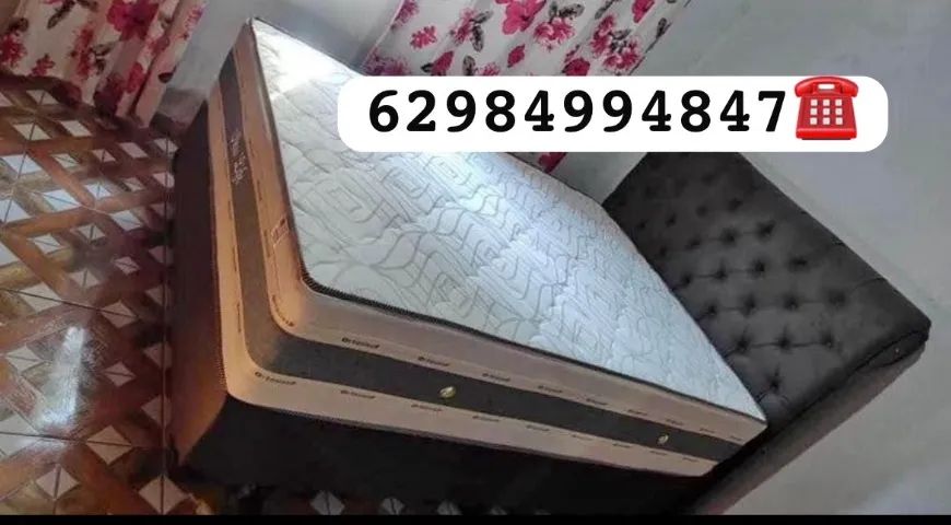 Cama de casal com molas apart