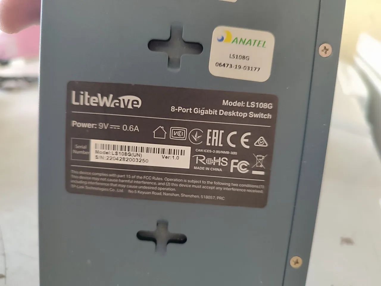SWITCH DE REDE GIGA TP LINK LG 108 - Foto 3
