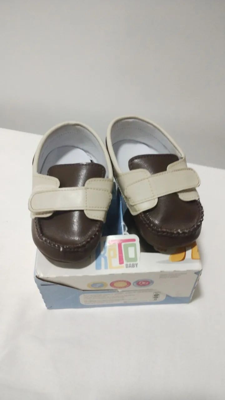 Sapato infantil menino Tam 18