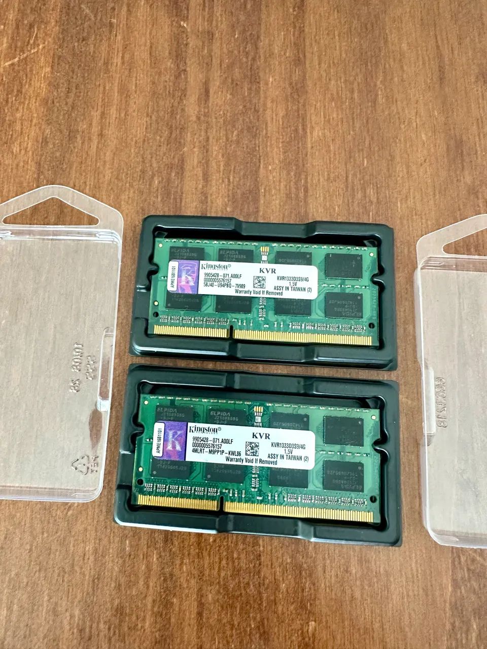  8Gb, 2x Memórias RAM DDR3 Kingston com 4GB cada x2=8Gb 1600MHz p/ Notebook e MacBook - Foto 2
