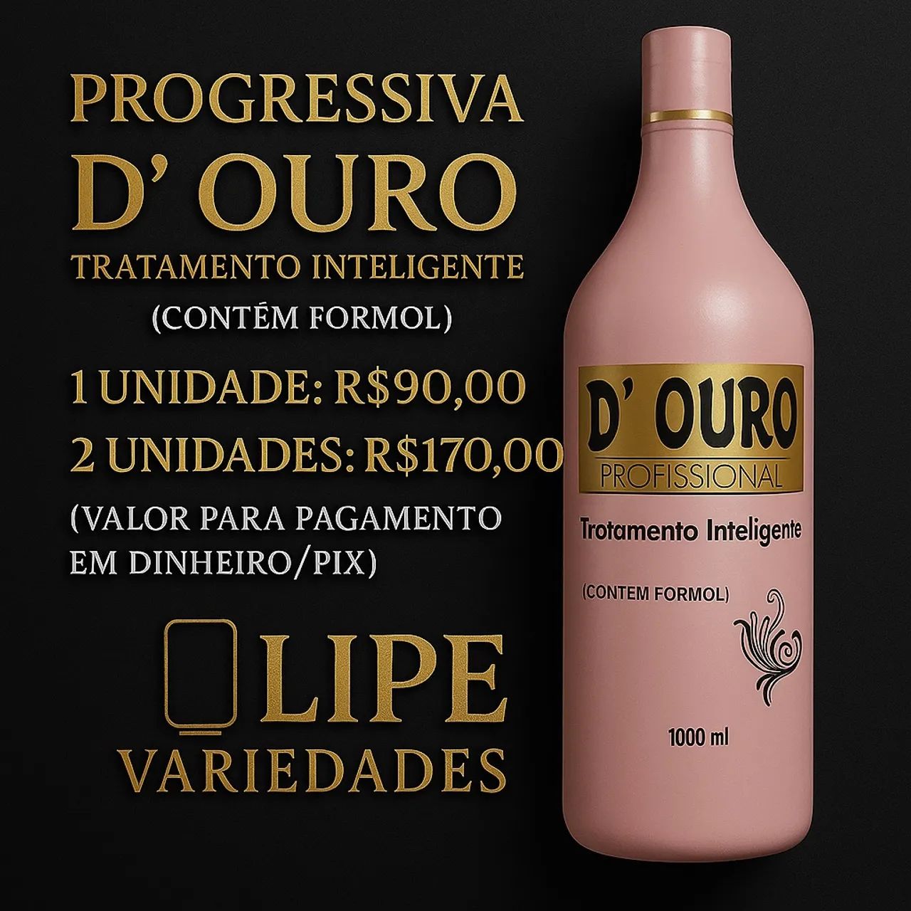 CREME PARA CABELO D?OURO - Foto 3