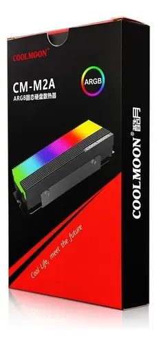 DISSIPADOR DE CALOR PARA SSD NVMe COM ARGB 5V (3 PINOS) - PERFORMANCE + ESTILO GAMER - Foto 5