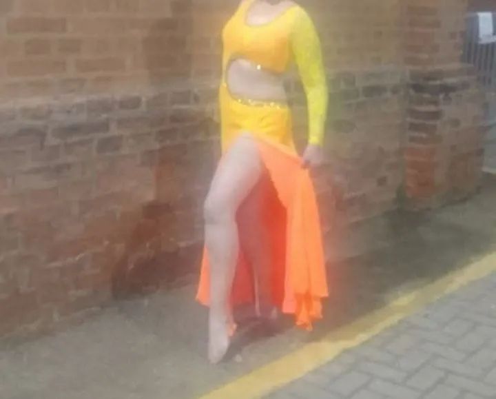 Vestido moderno para dança do ventre  - Foto 2