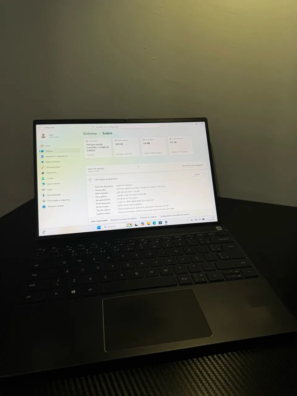 Notebook Dell Vostro 13 5310 | i7 11ª Geração | SSD 512GB
