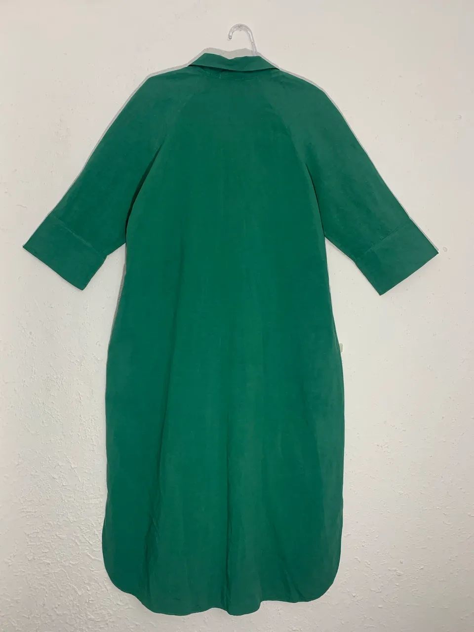 Vestido Filidellarte Tamanho Gg Verde Abotoar Ótimo Estado - Foto 4
