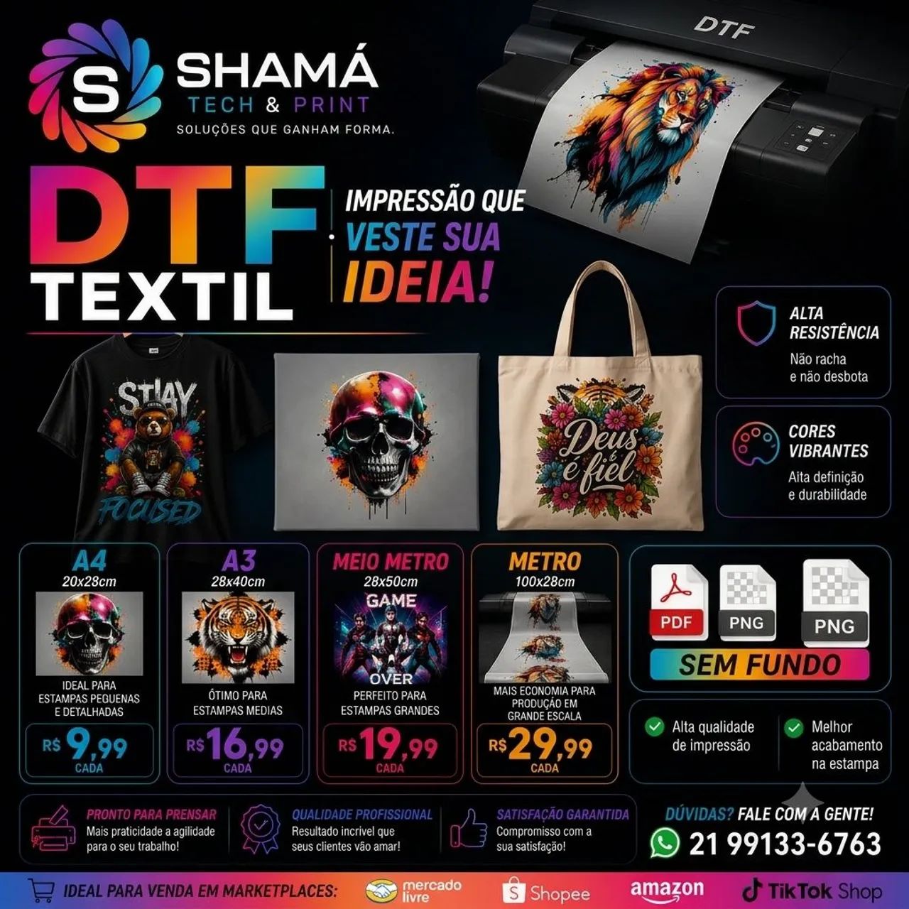 DTF Têxtil 
