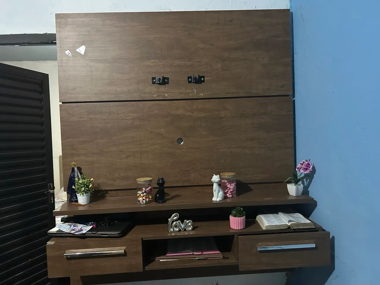 rack com painel