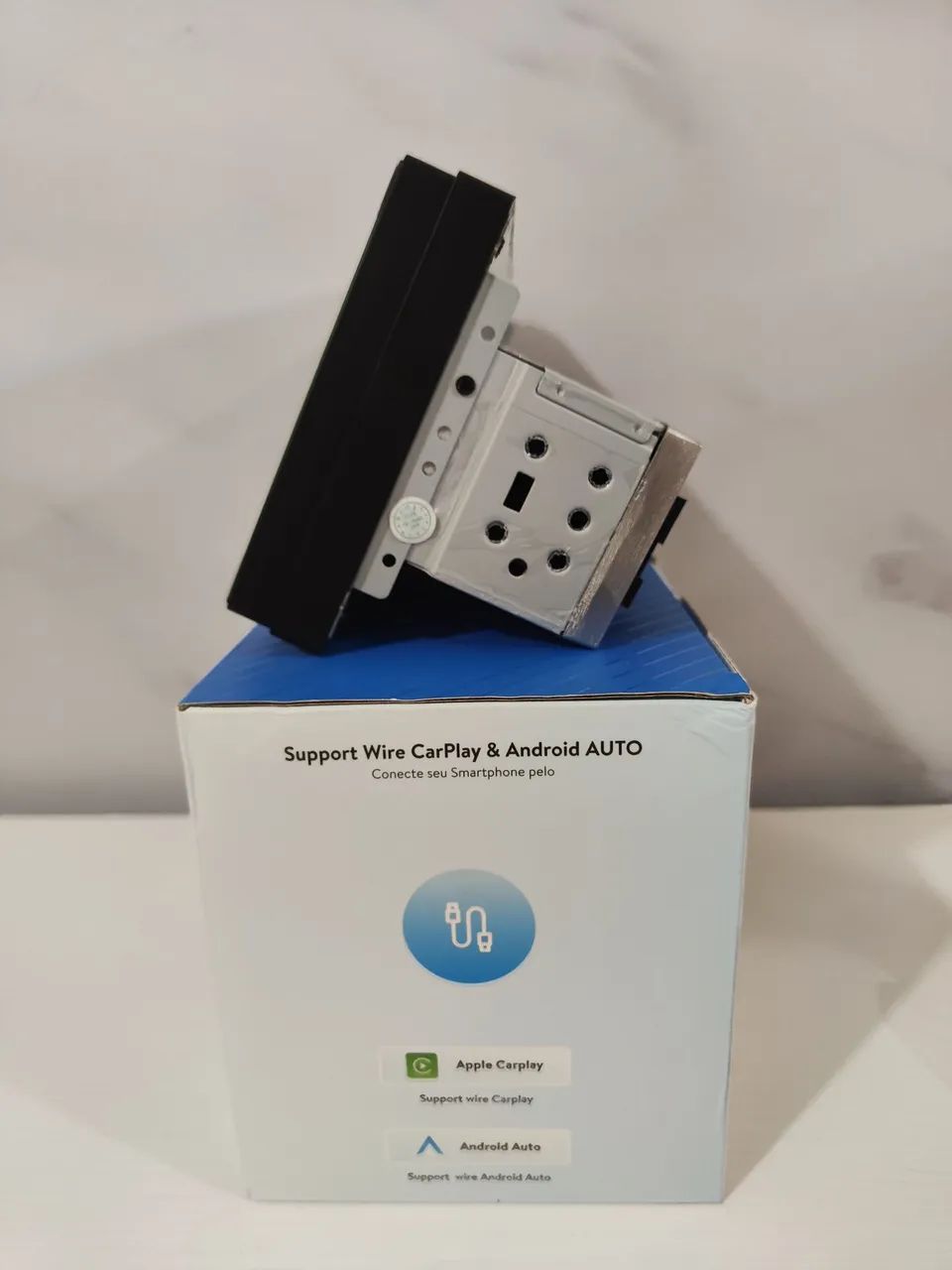 Multimídia para Carro 7 polegadas 1din Universal Carplay Android auto Bluetooth  - Foto 4