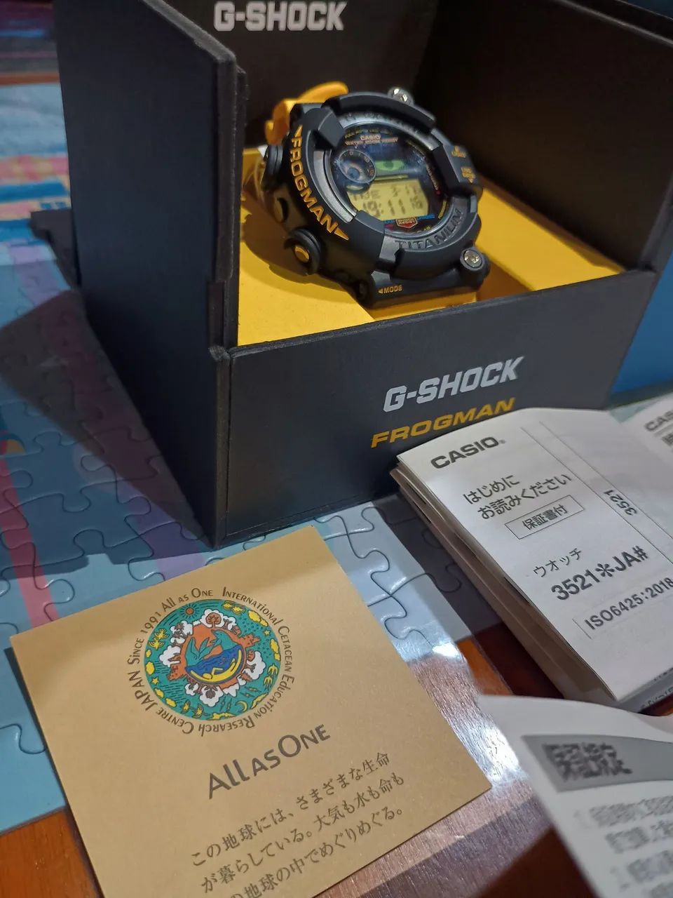 Relógio G Shock Frogman edição especial Japão ( ICERC