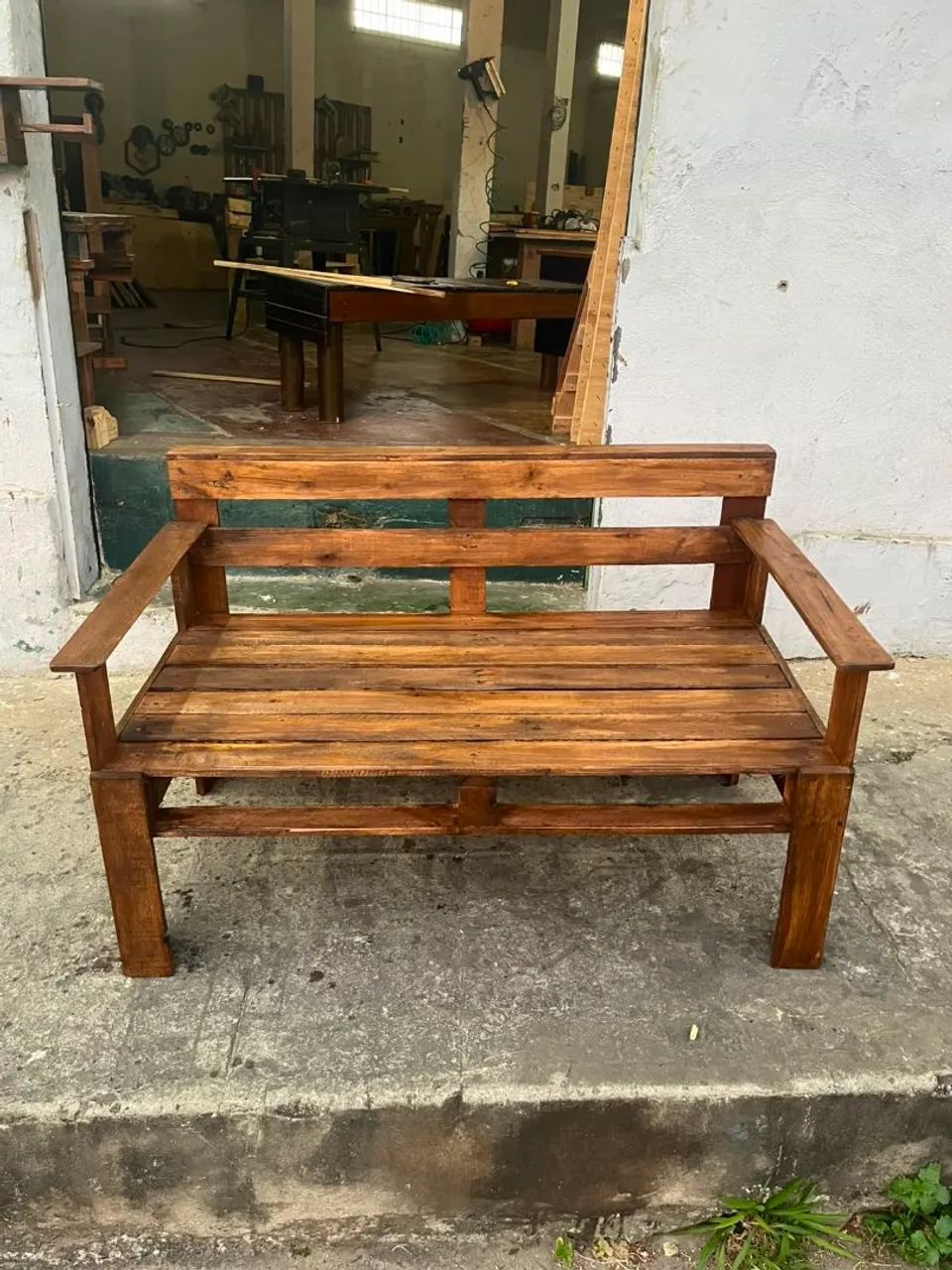 Conjunto bancos com mesa de centro  - Foto 2