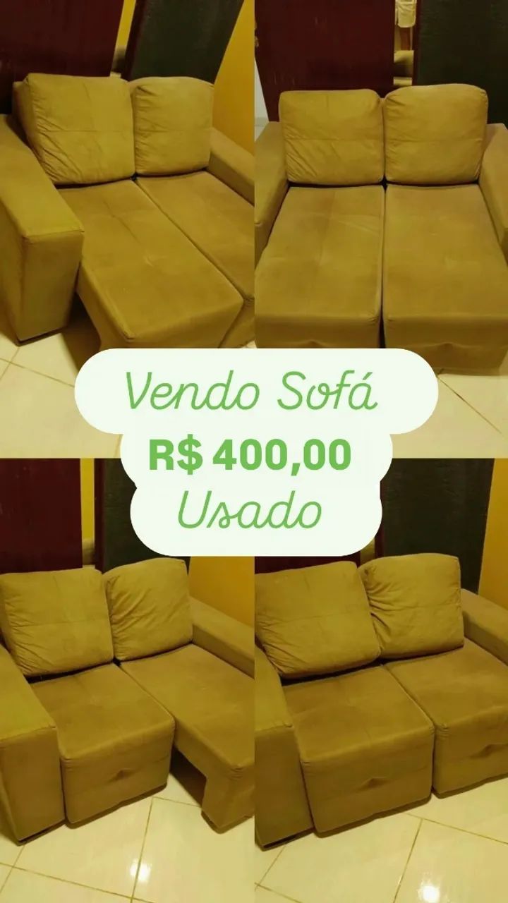Sofá 2 lugares 