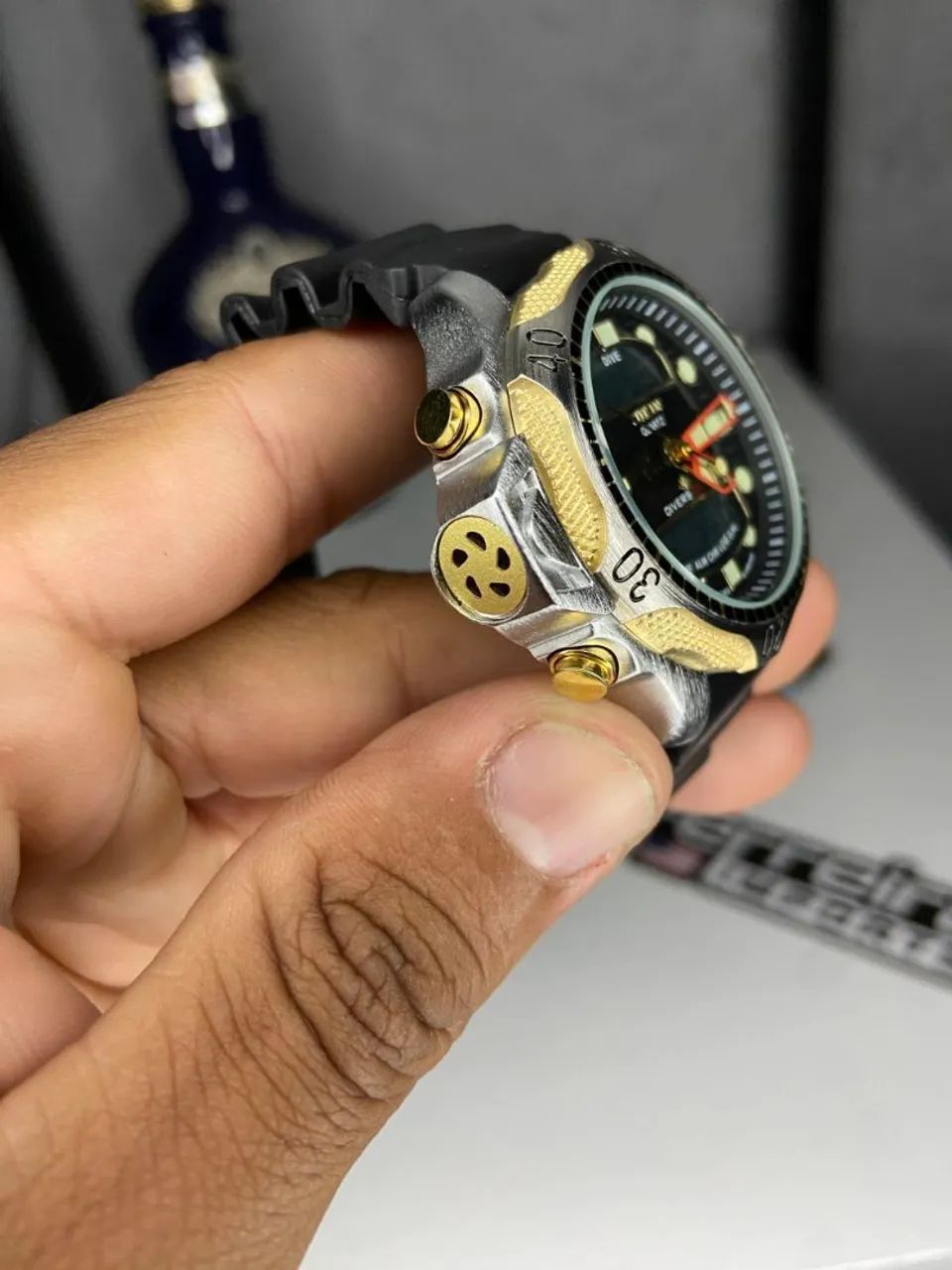 RELOGIO CITIZEN C500 SERIE OURO - Foto 3