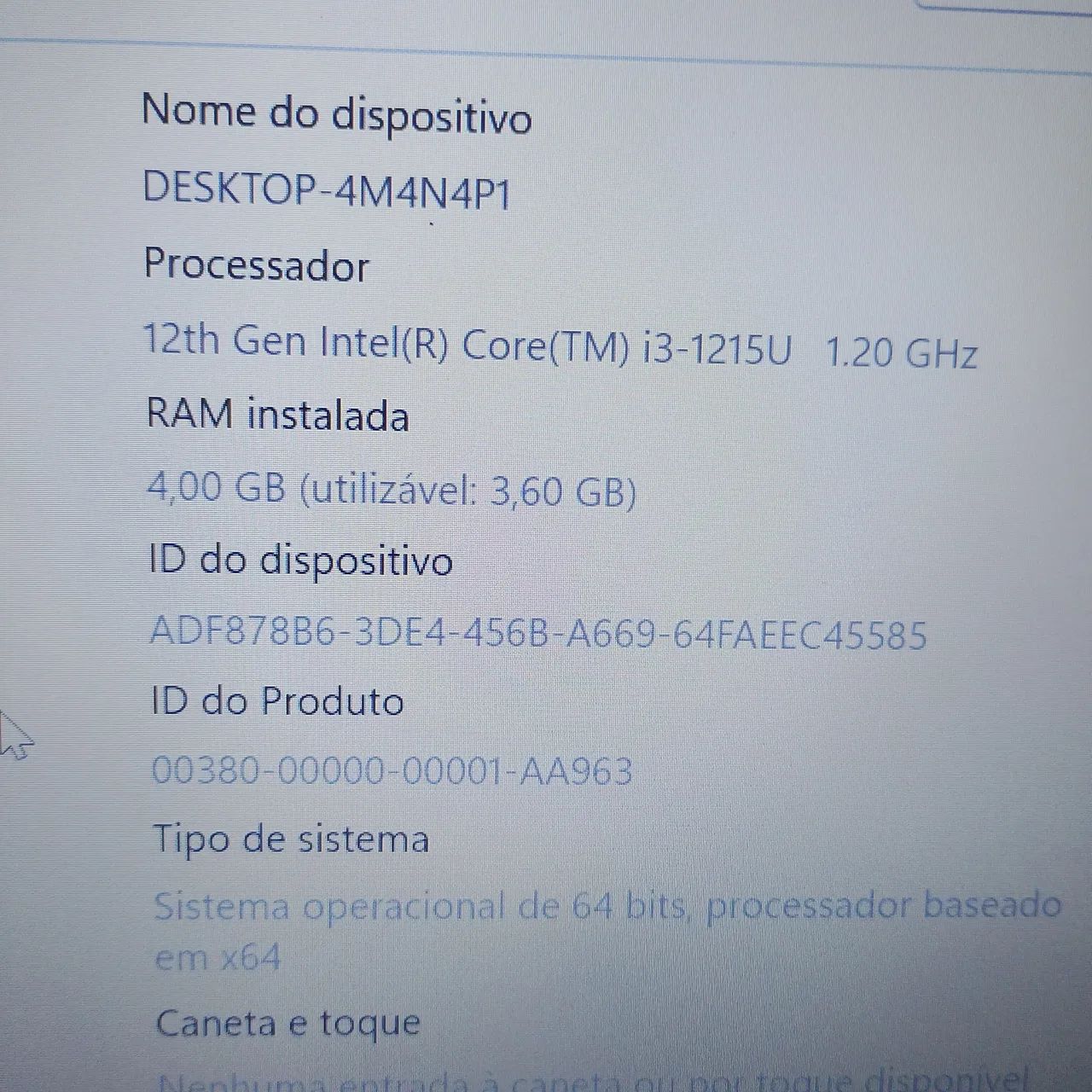 Notebook i3 12th no metal e teclado iluminado ( rápido) - Foto 2
