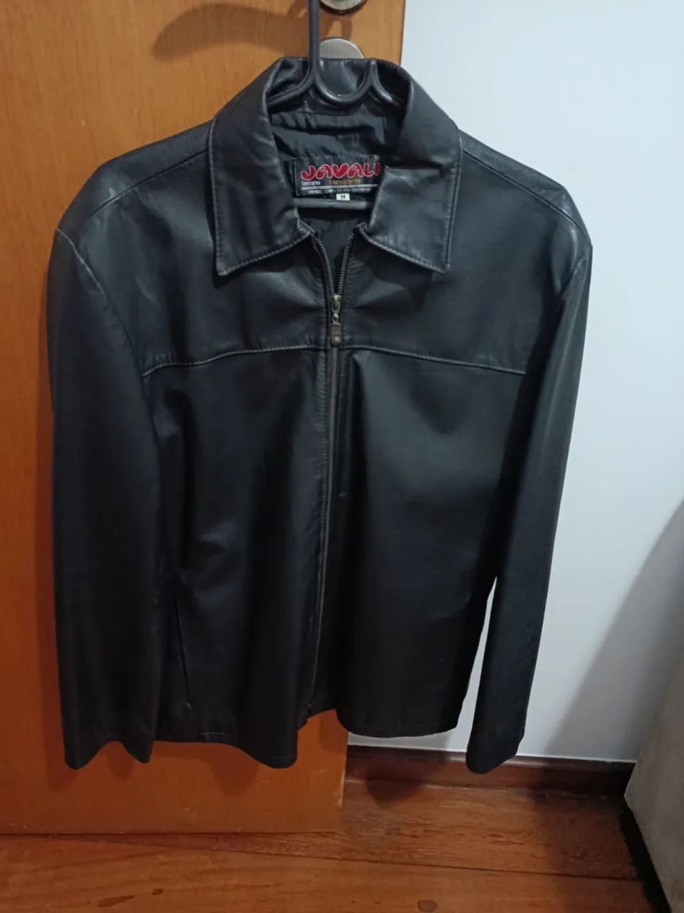 Casaco de Couro Masculino - Foto 3