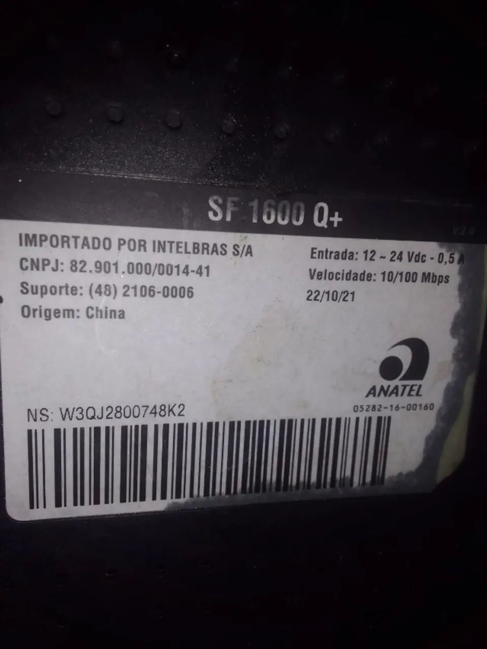 Switch Intelbras SF1600Q+ 16 portas com POE  - Foto 2