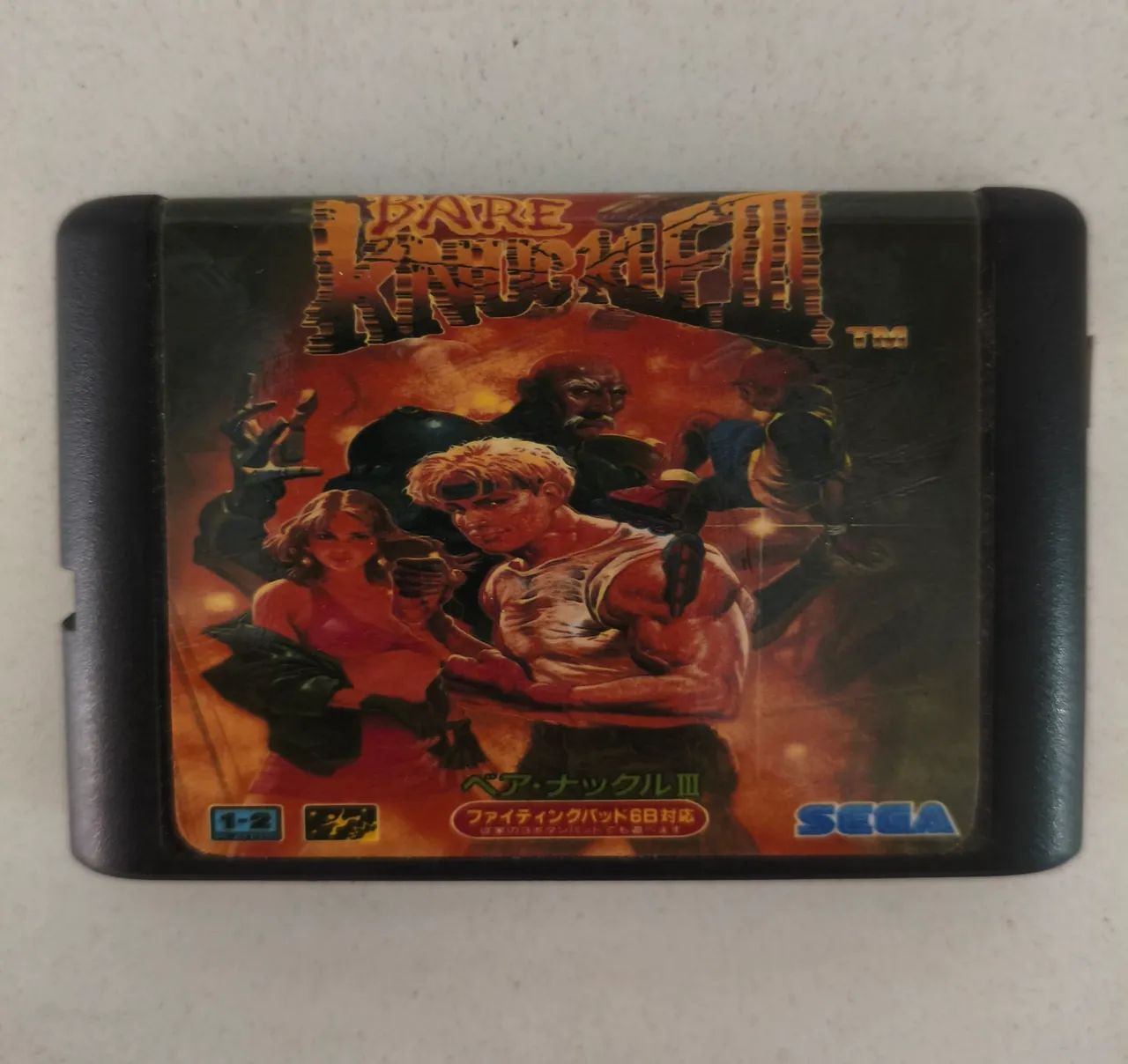 Jogo Bare Knuckle III Sega Mega Drive 
