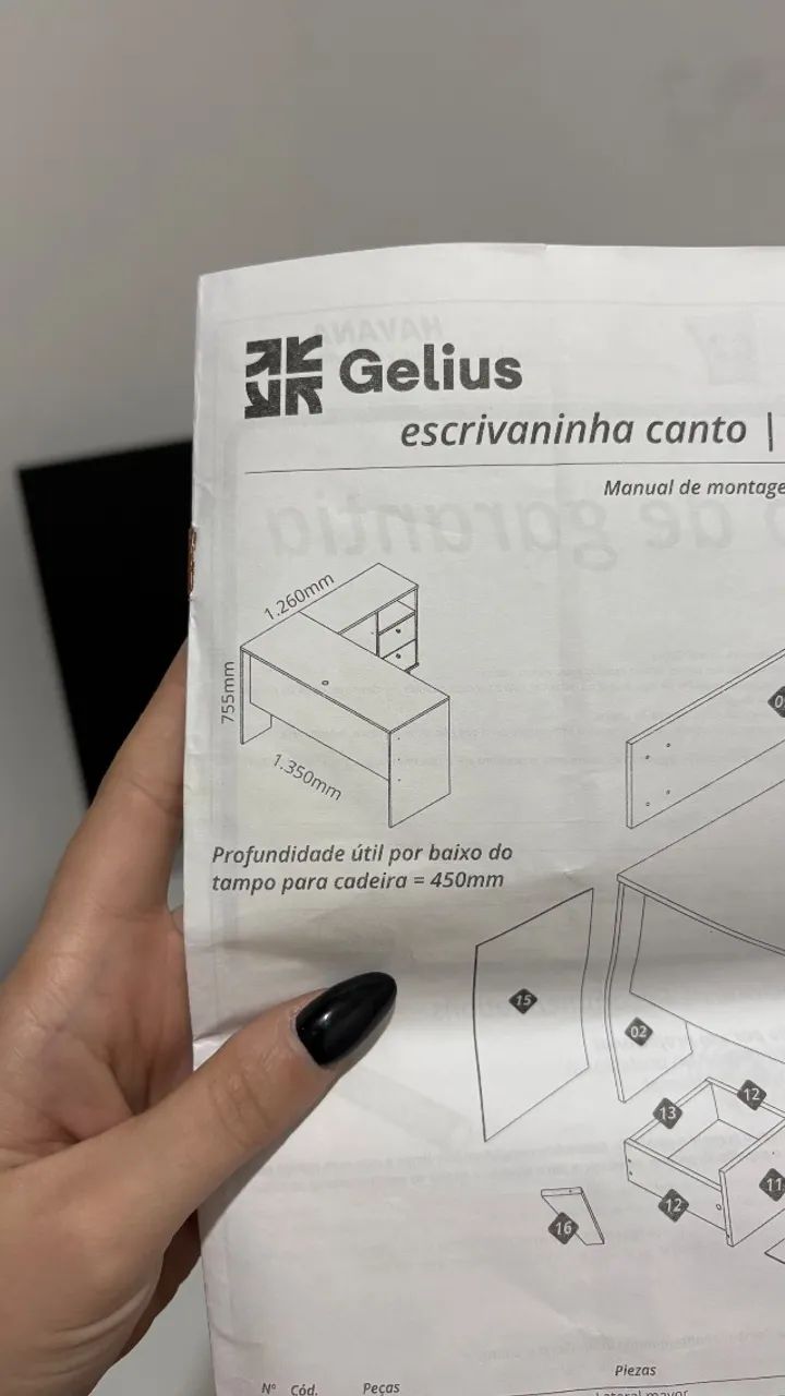 Mesa de escritório  - Foto 4