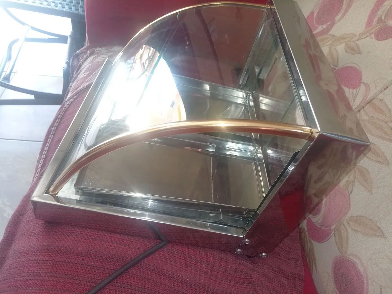 Vendo uma estufa simi nova um tacho de pastel 7 litros um escorredor de pastel - Foto 5