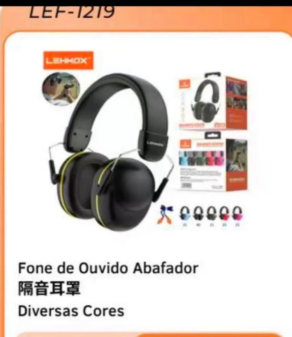 Abafador de ruidos para ouvido  - Foto 2