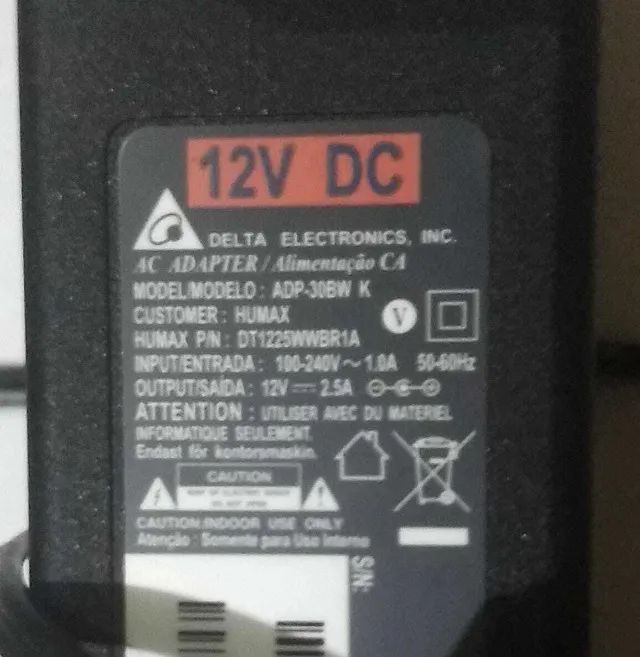 Fonte Delta Electronics ADP-30BW K 12V 2,5A - Foto 2