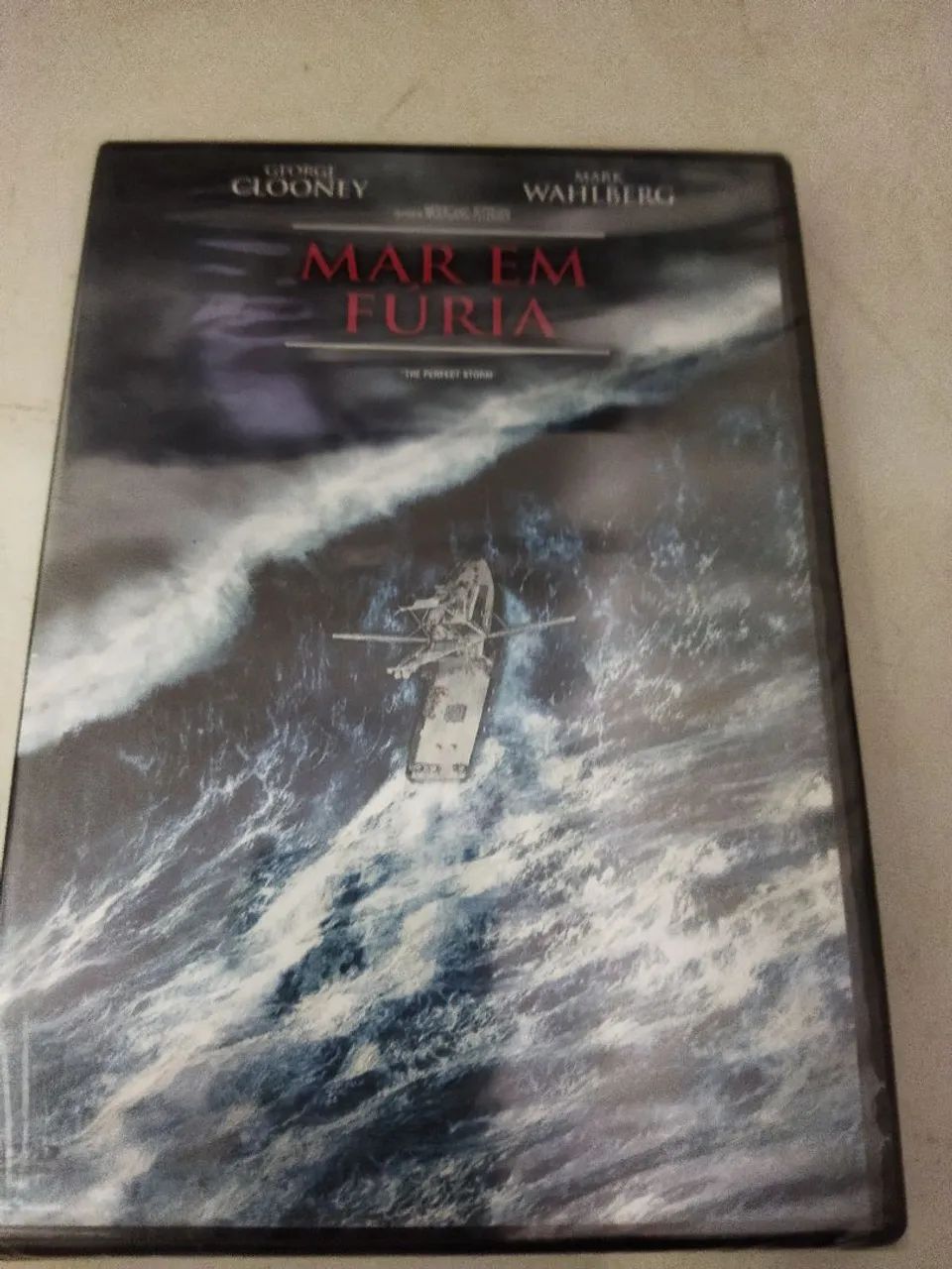 Dvd Mar em Fúria