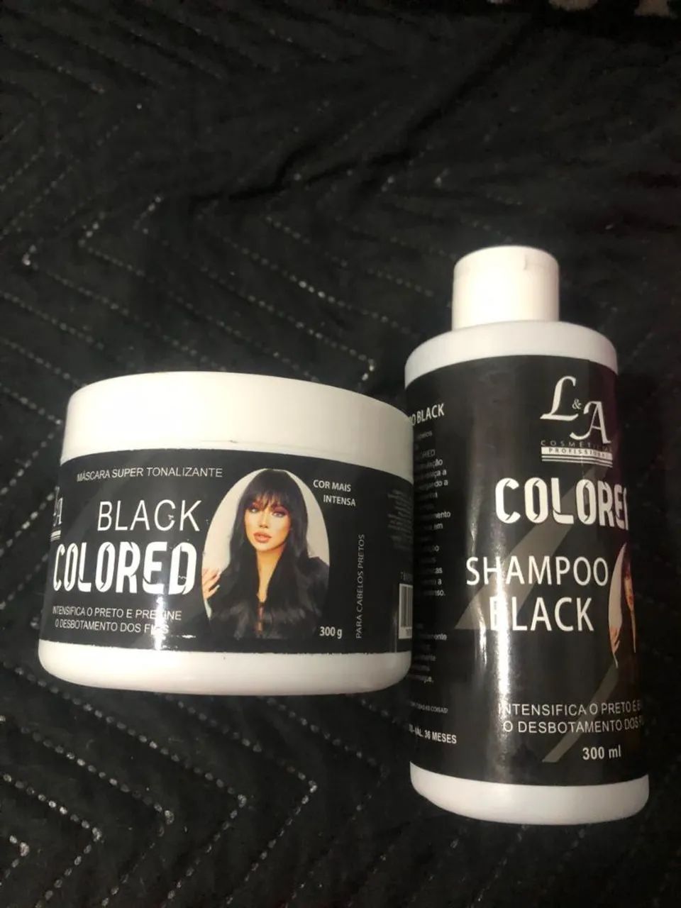 Kit Tonalizante Preto Intenso 