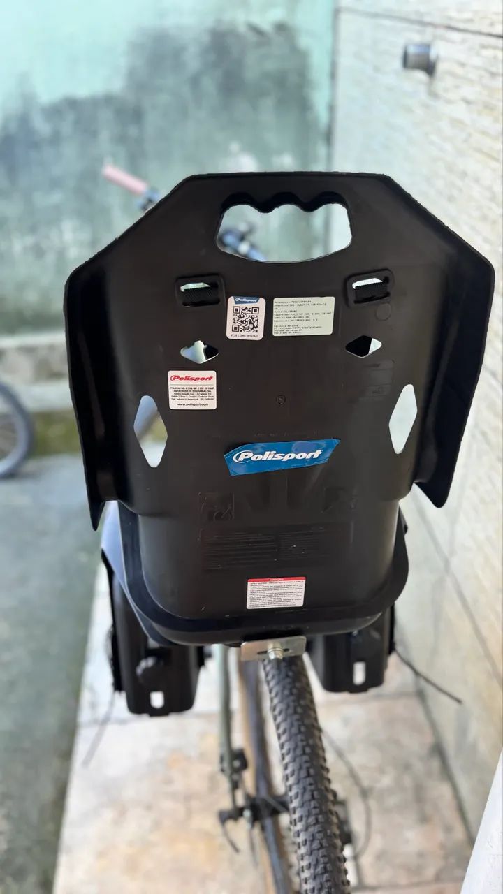 Cadeirinha Pollisport Bicicleta Até aro 29 - Foto 2