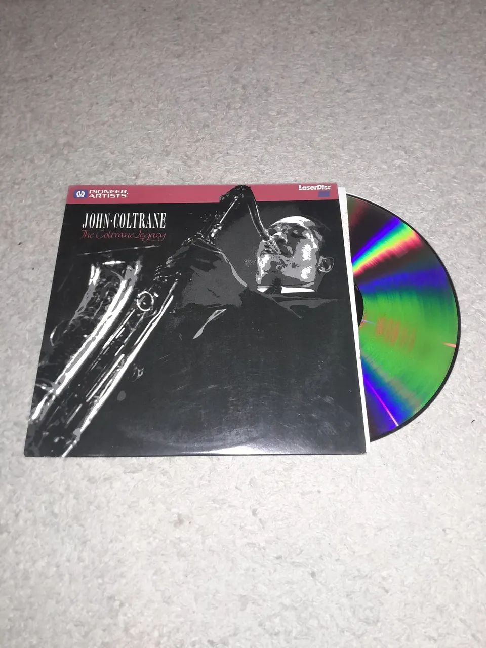 Laserdisc John Coltrane - The Coltrane Legacy (importado)