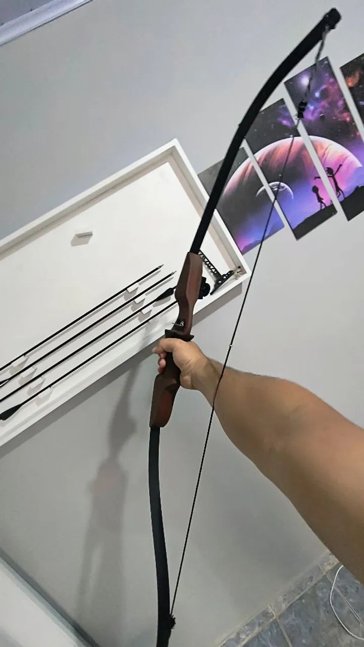 Arco recurvo ambidestro 55lbs - Foto 2