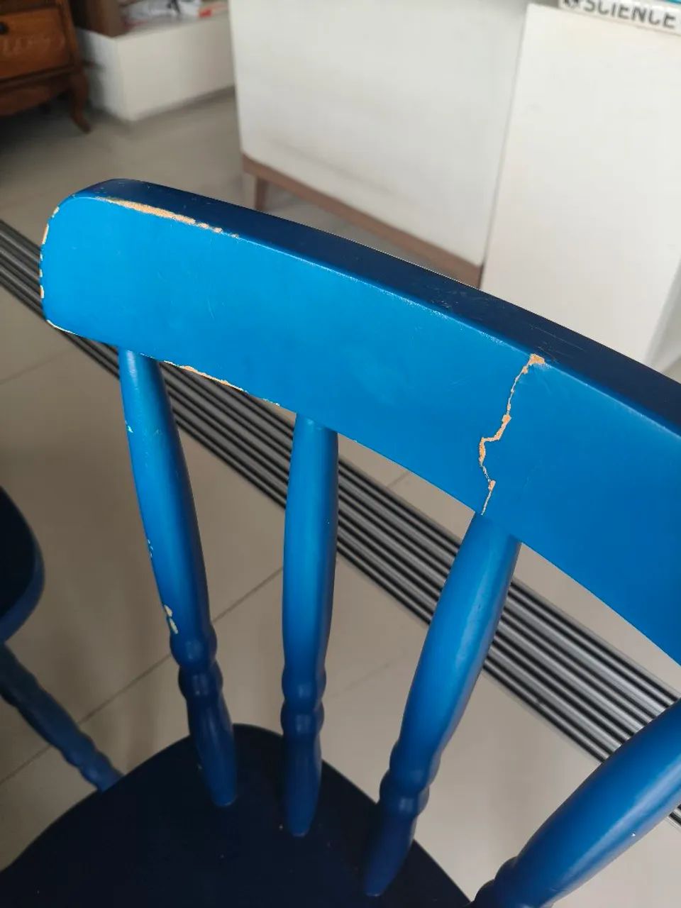 Cadeiras de varanda azuis  - Foto 2