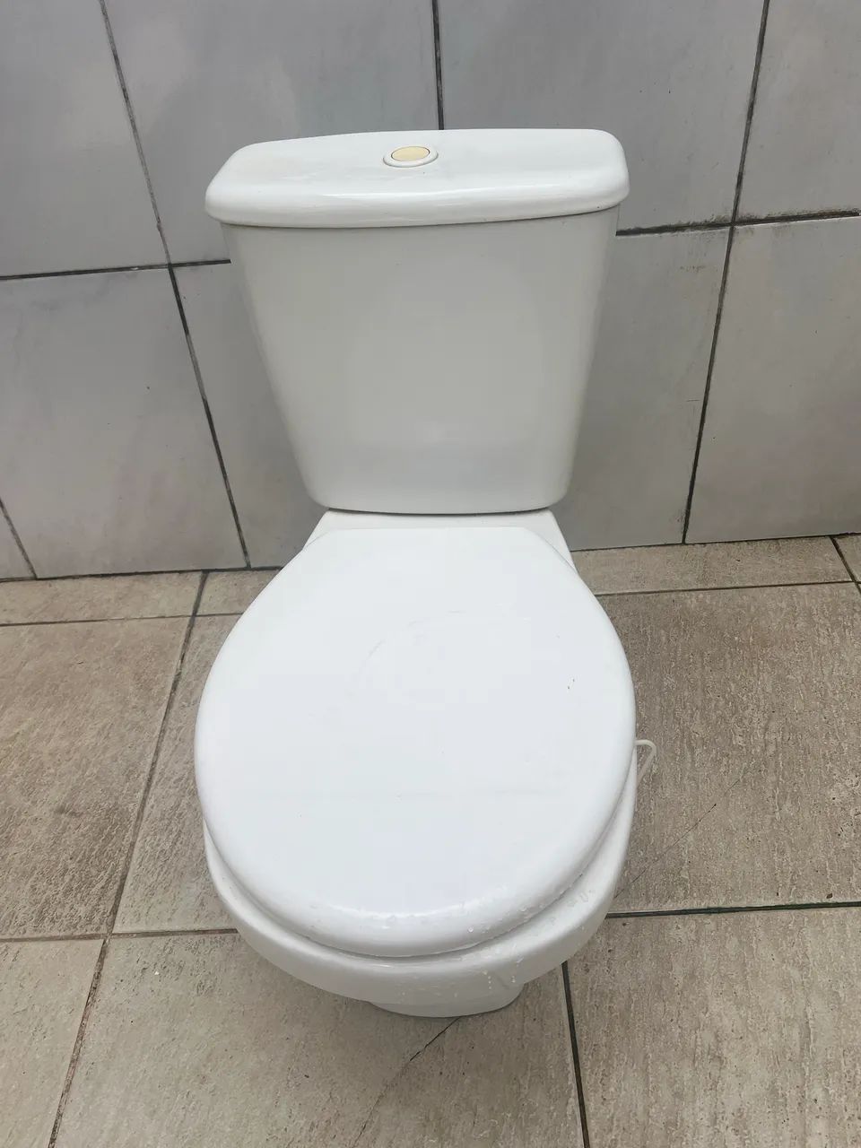 Vaso sanitário com caixa acoplada 