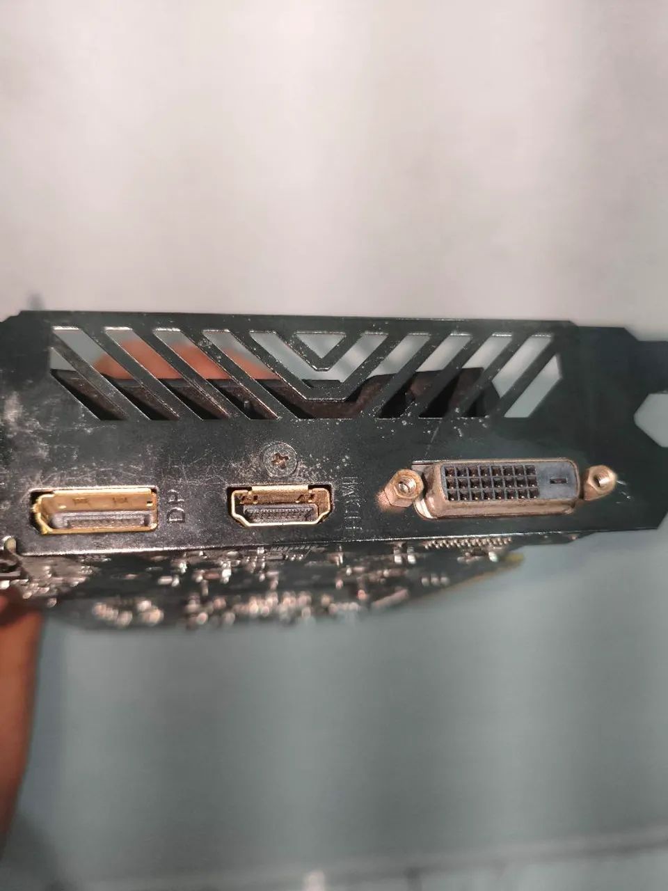 PLACA DE VIDEO GTX 1050TI COM DEFEITO - Foto 4