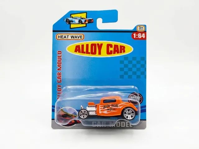 Carrinho de Brinquedo Hot Rod Early Times 1:64 - Alloy Car - Foto 2