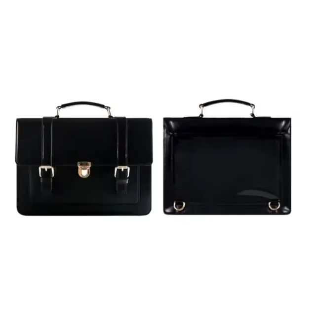Bolsa de Couro Preta - Nova