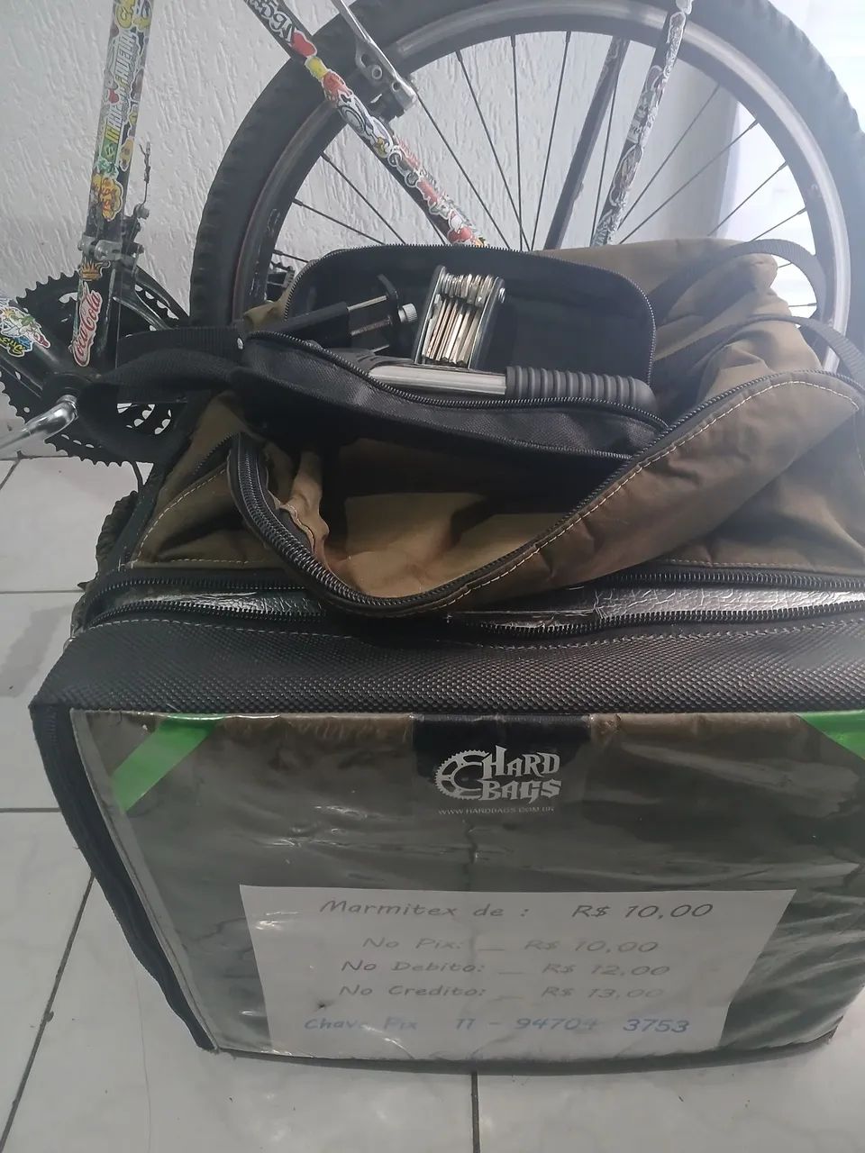 Bicicleta Aro 26 com bag  - Foto 4