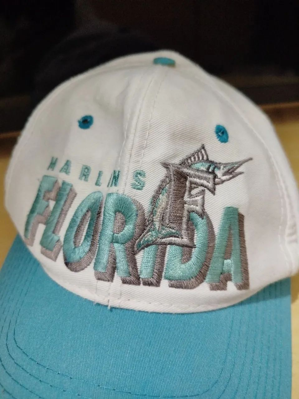 Boné Florida Marins MLB anos 90  - Foto 2