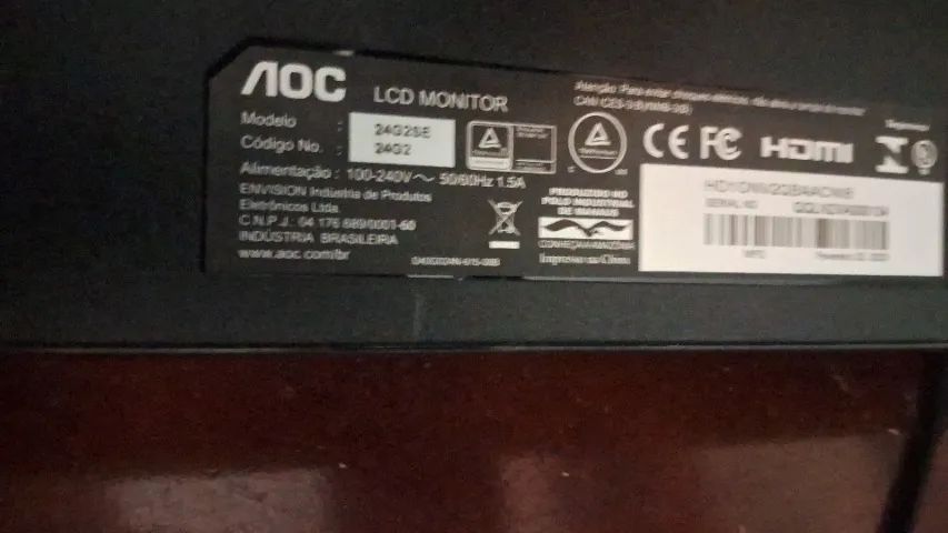 Monitor aoc 24pol 165htz - Foto 2