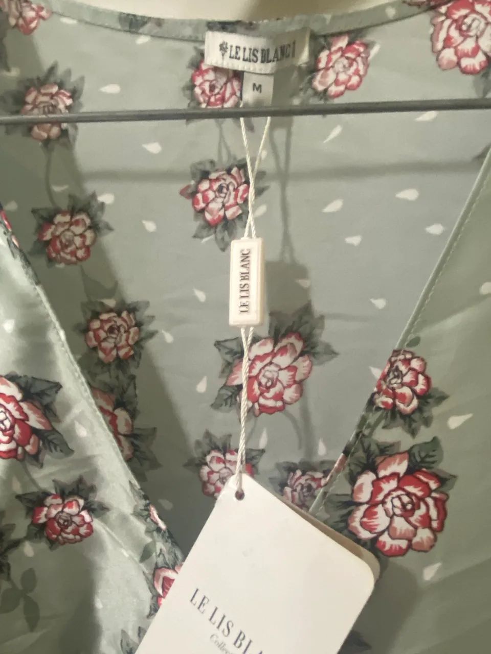 Vestido Seda longo LE LIS BLANC M - Foto 3