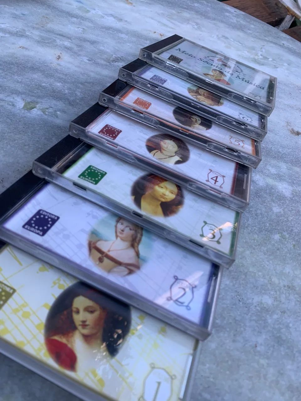 Coleção Completa Meio Século de Música- 7 CDs Originais (Volumes 1