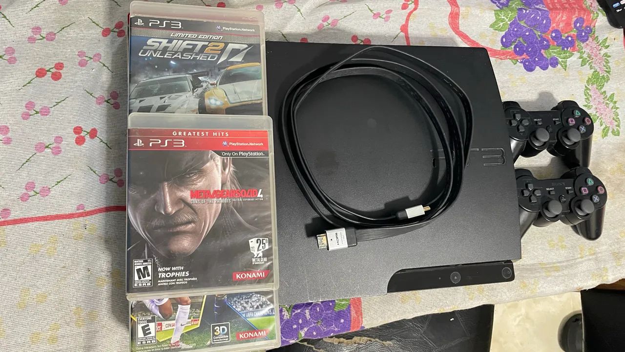 Ps3 slim completo 