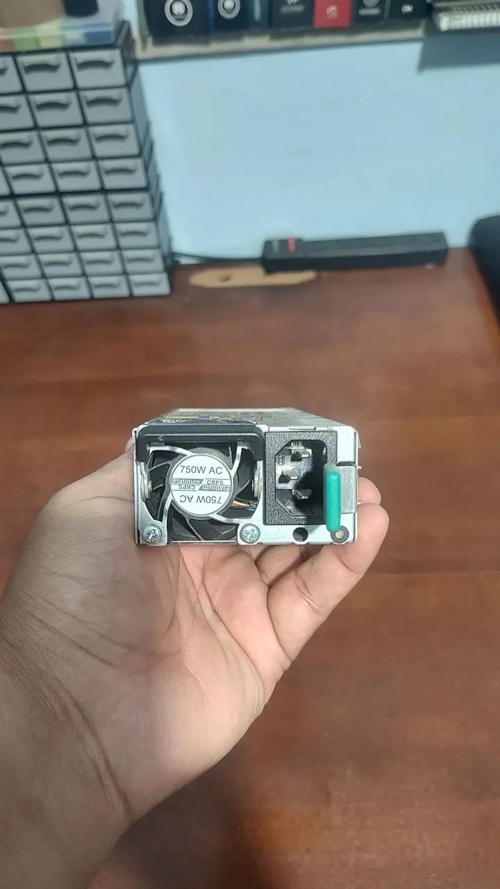 Fonte Servidor Intel 750W 80 Plus Platinum - Delta DPS-750XB A - Foto 4