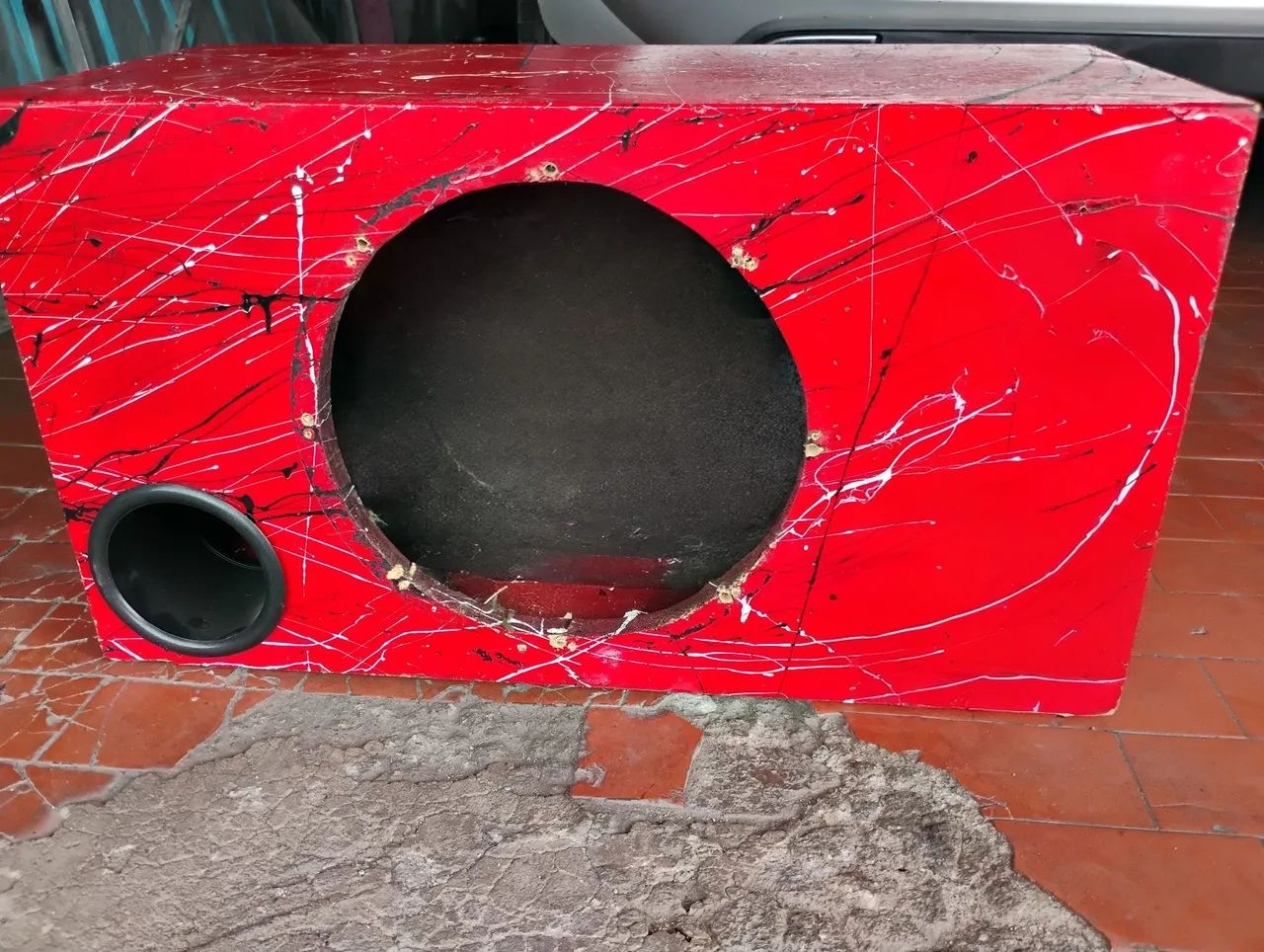 Caixa para som automotivo 12 polegadas 