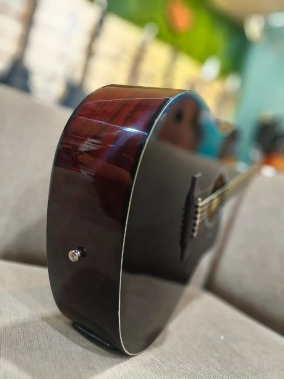 Violão Elétrico Aço Giannini Dreadnought GDC Performance Plus (NOVO!) - Foto 5