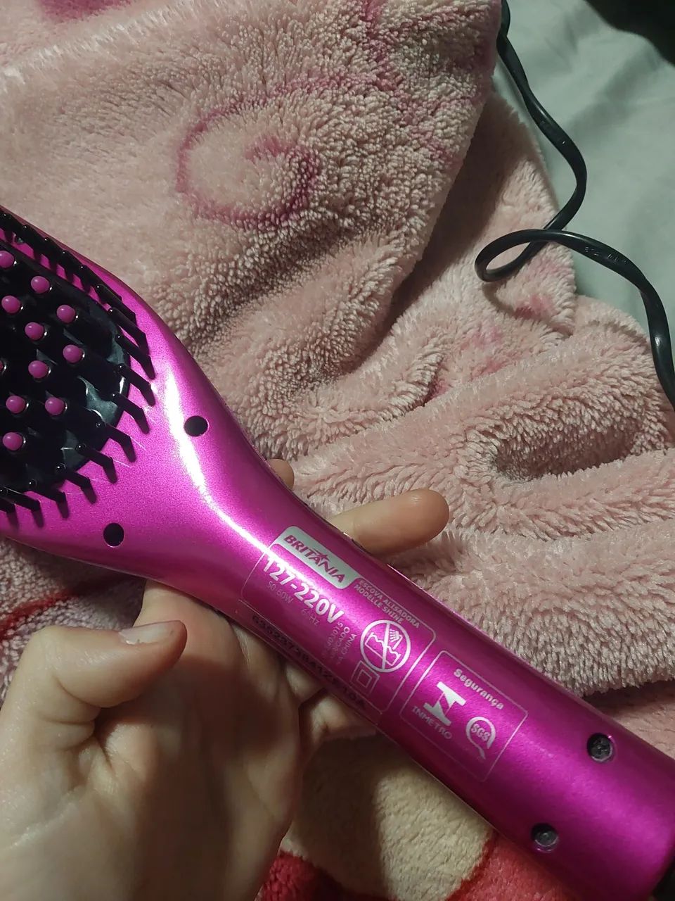 Escova de alisamento de cabelo - Foto 4
