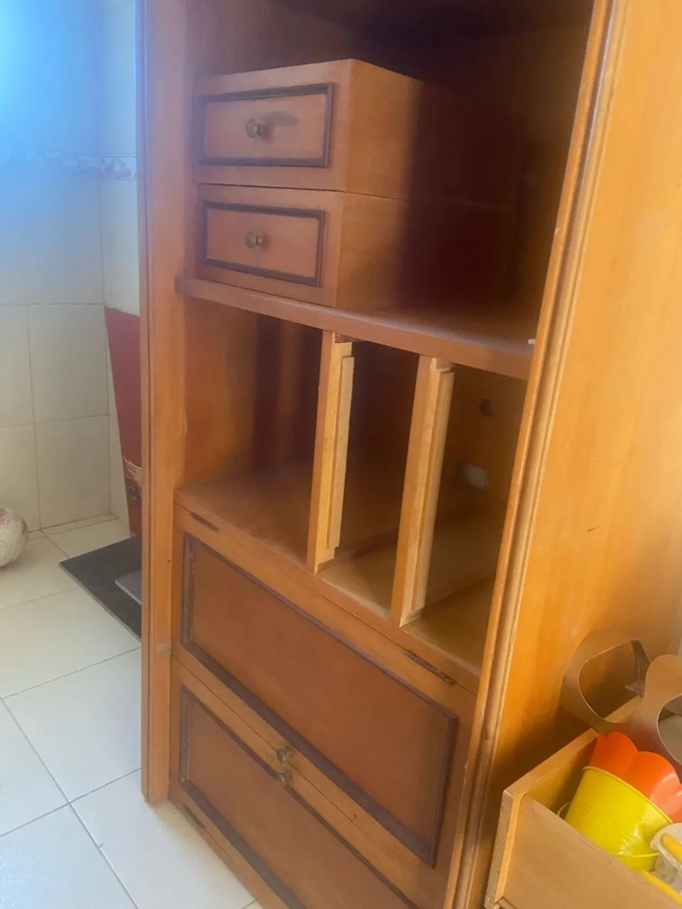 Rack de madeira 