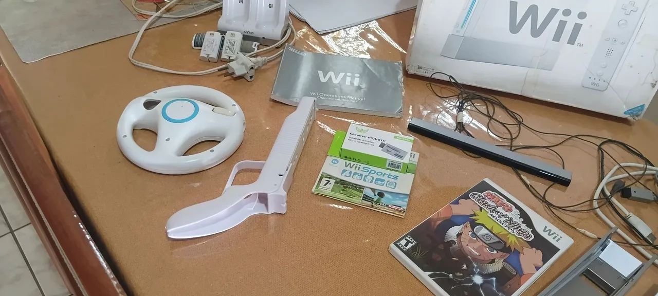 NINTENDO WII COMPLETO COM ACESSÓRIOS - Foto 5