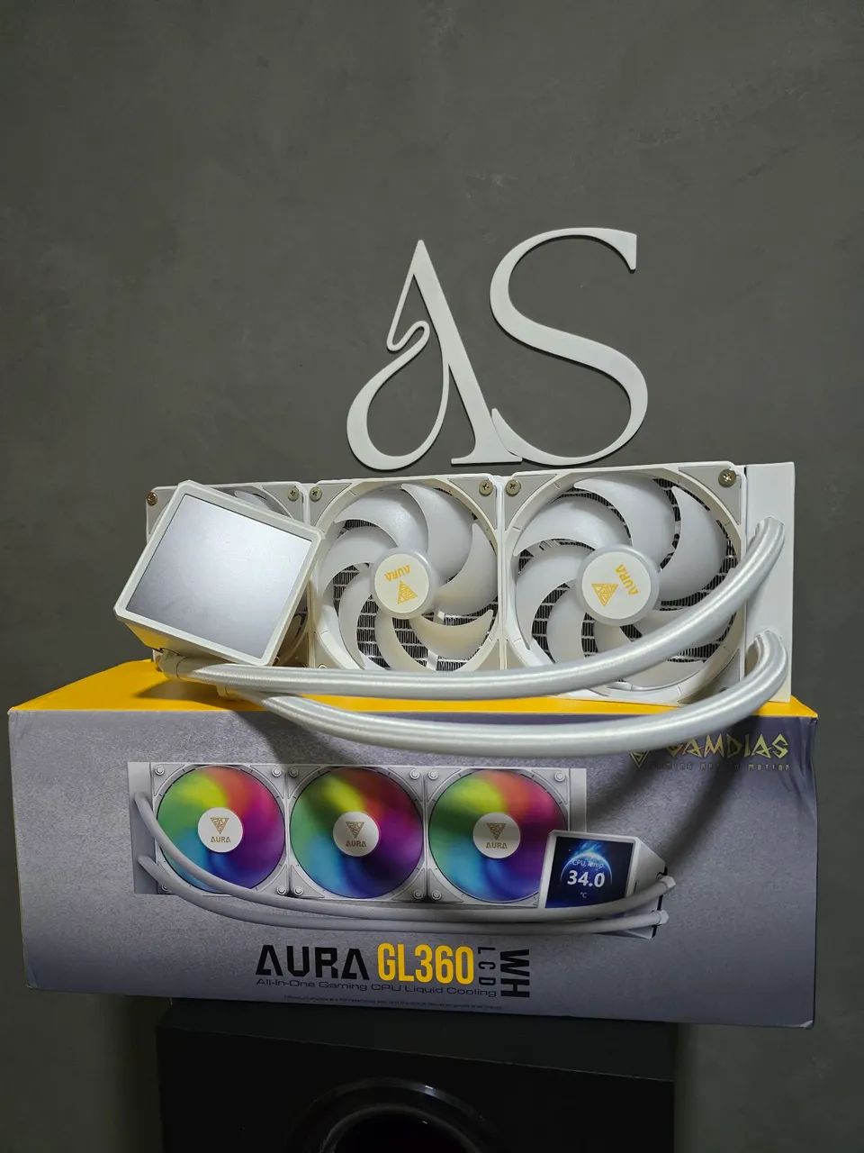 Water Cooler Gamdias Aura GL360 LCD