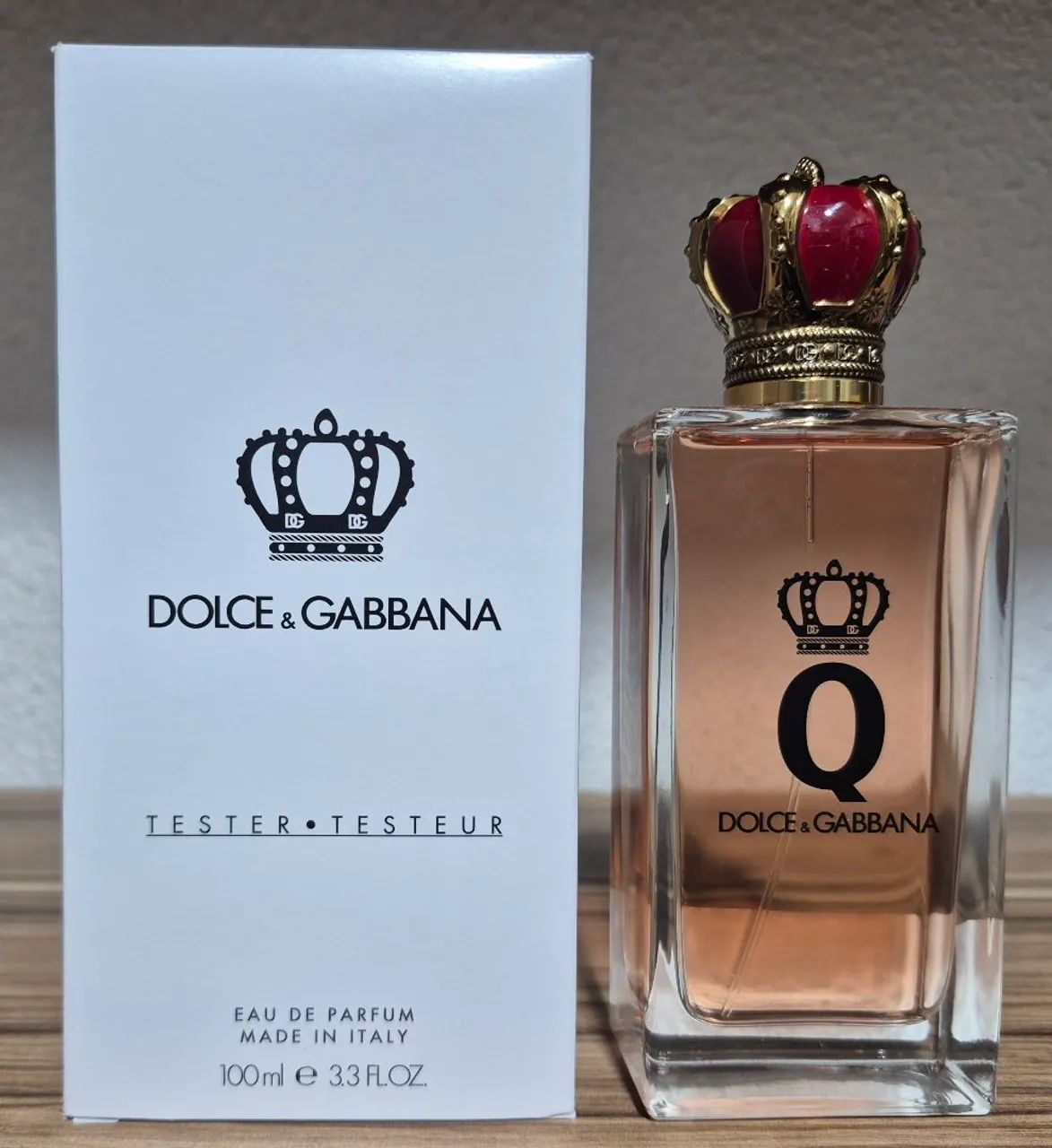PERFUME DOLCE GABBANA Q EDP 100ML NOVO ORIGINAL 