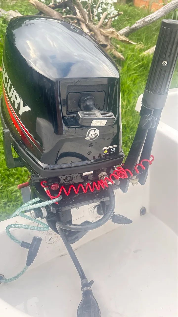 Motor Mercury 15hp super  - Foto 2